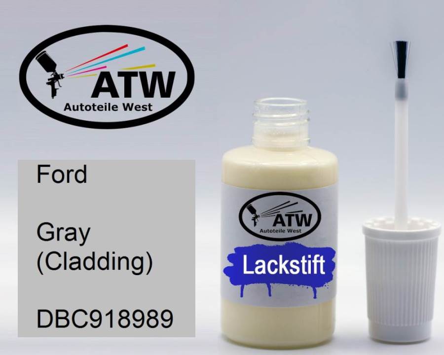 Ford, Gray (Cladding), DBC918989: 20ml Lackstift, von ATW Autoteile West.